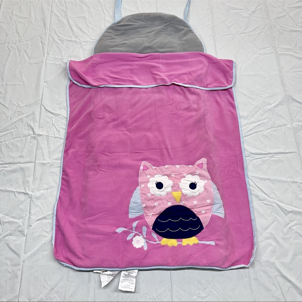 Back to school POTTERY BARN KIDS Owl Nap Mat SLEEPING BAG